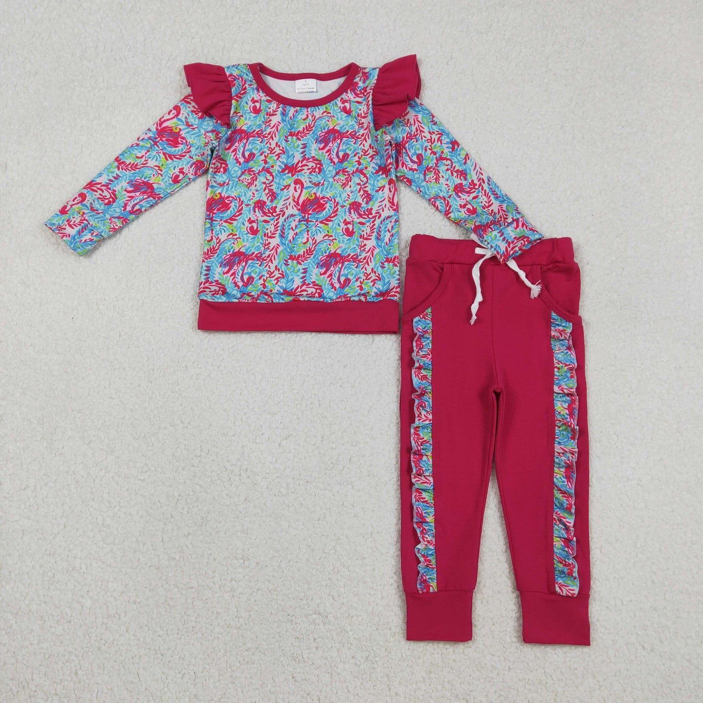 GLP2831 flamingo girl outfit 202511  RTS