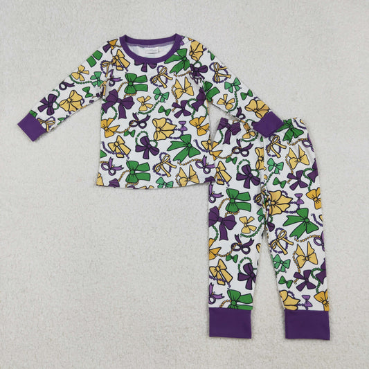 GLP2872-XS-3XL Mardi Gras pajamas girl outfit 202509 RTS