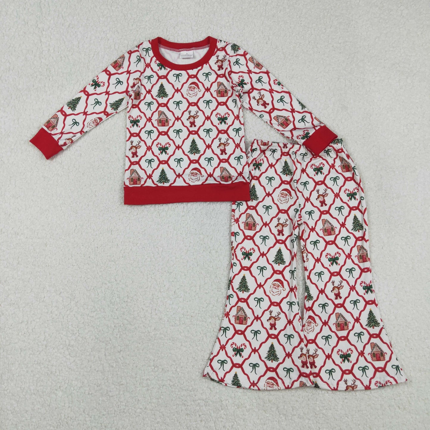 GLP2878 Christmas pajamas girl outfit 202511 RTS
