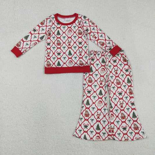 GLP2878 Christmas pajamas girl outfit 202511 RTS