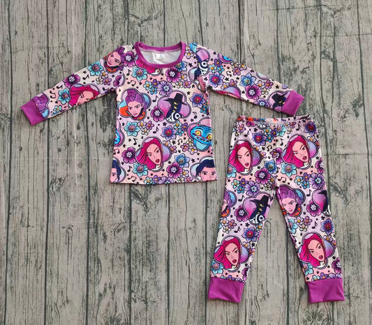 GLP2917  kpop demon hunter sibling Girl pajamas outfit 202509 preorder
