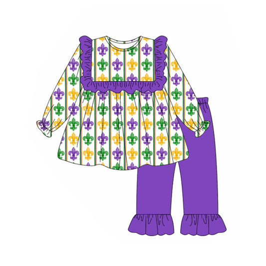 GLP2922 Mardi Gras girl sibling outfit 202509 preorder