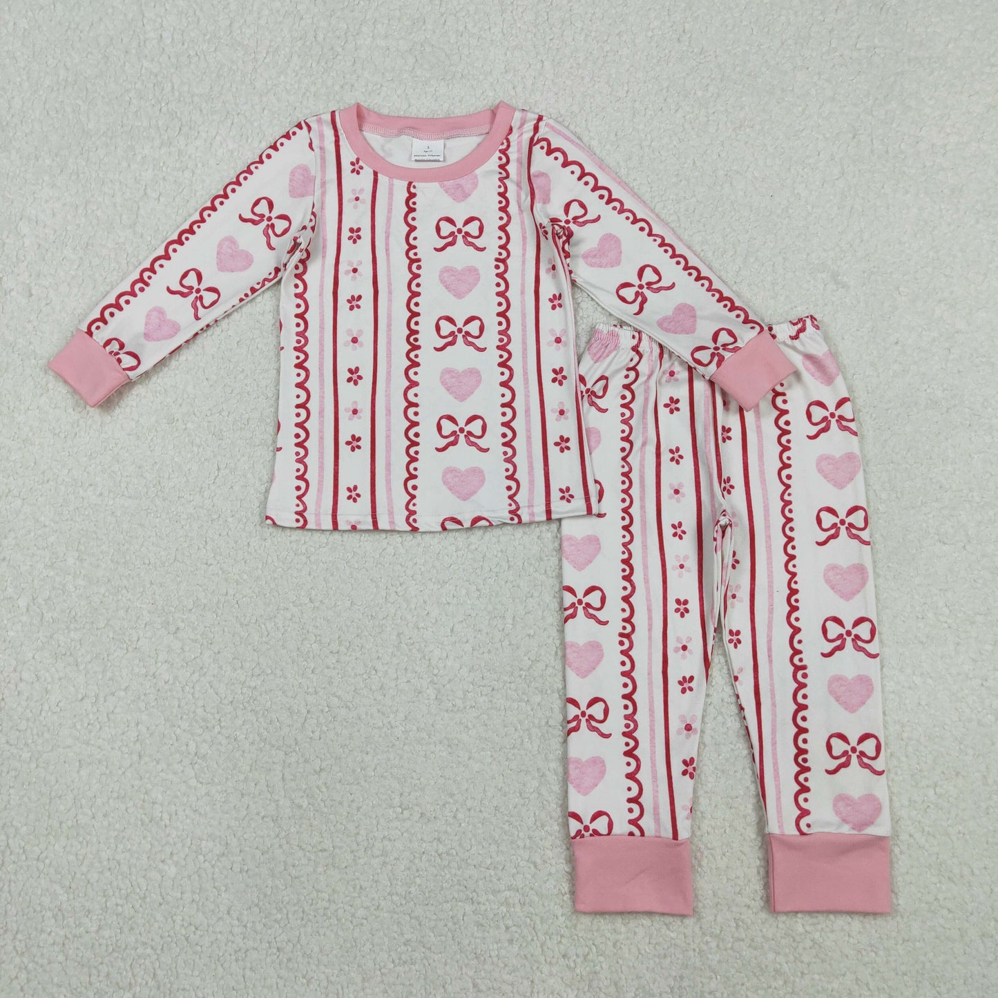 GLP2984 western LOVE bow girl outfit 202511  sibling RTS