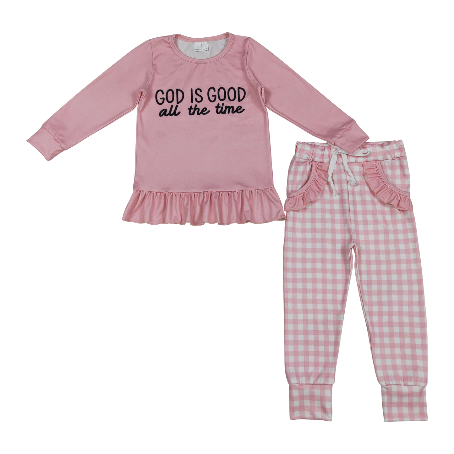 GLP3038 god is good  girl outfit 202602  RTS