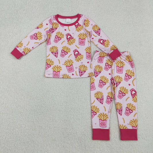 GLP3065 Fries pajamas girl outfit 202511 rts