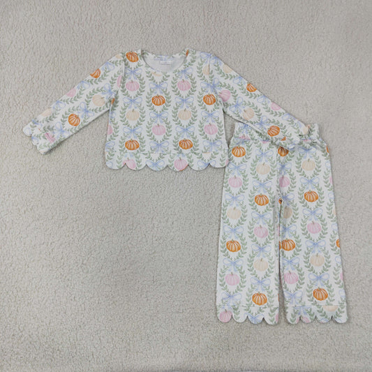 GLP3395 Halloween pumpkin girl western girl outfit 202607 RTS