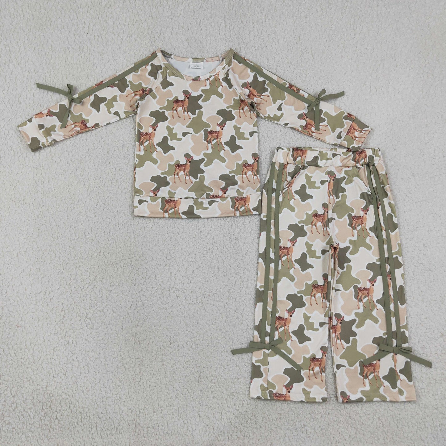 GLP3428 camo deer bow girl set outfit RTS