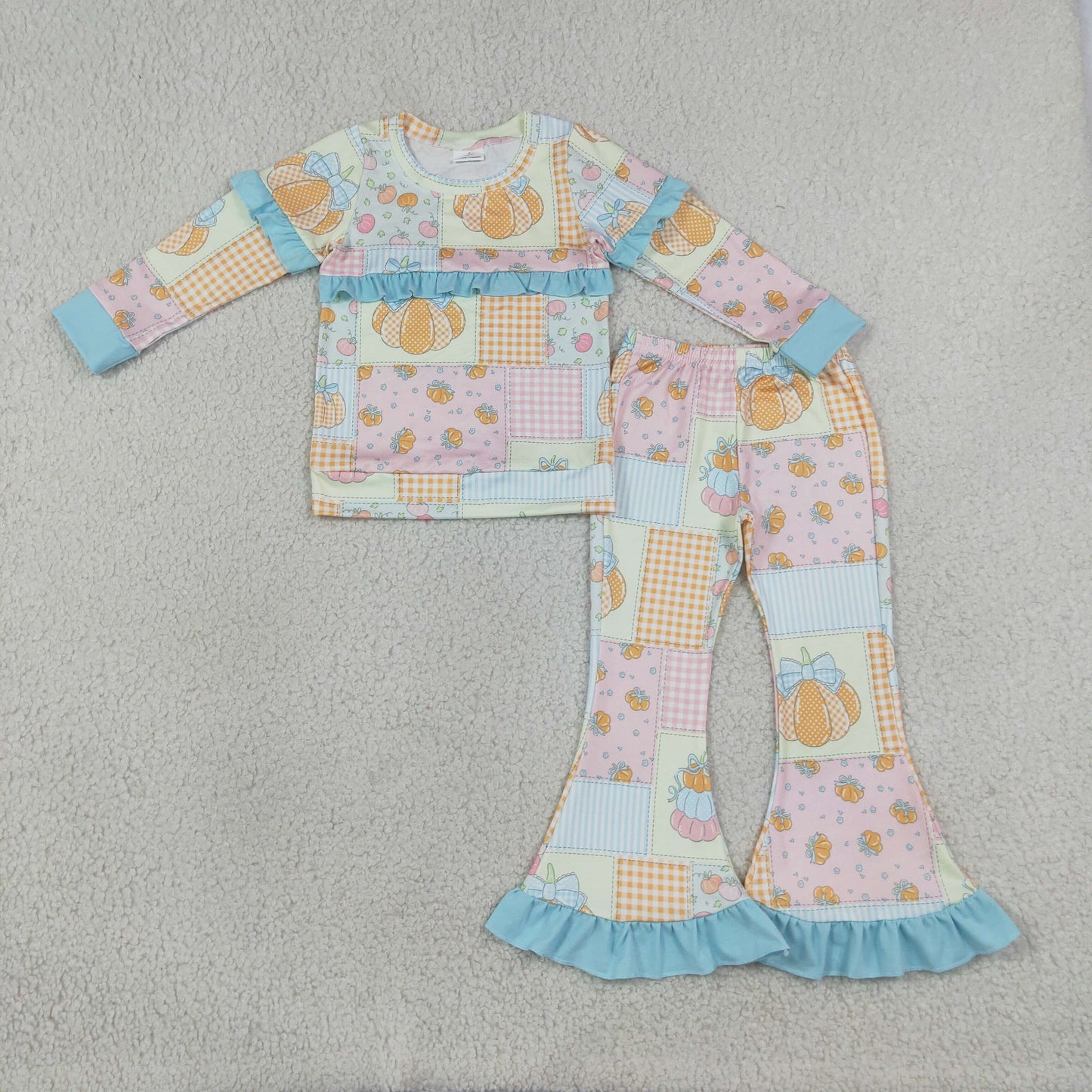 GLP3503 pumpkin Toddler girl Set outfit 202608 RTS