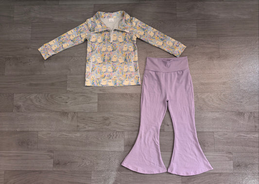 GLP3506 Halloween boo Toddler girl Set outfit 202608 preorder