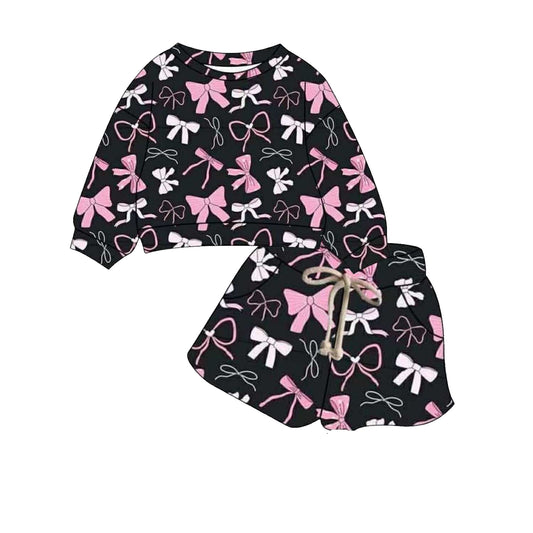 GLS0015 bow sibling girl outfit 202509 preorder