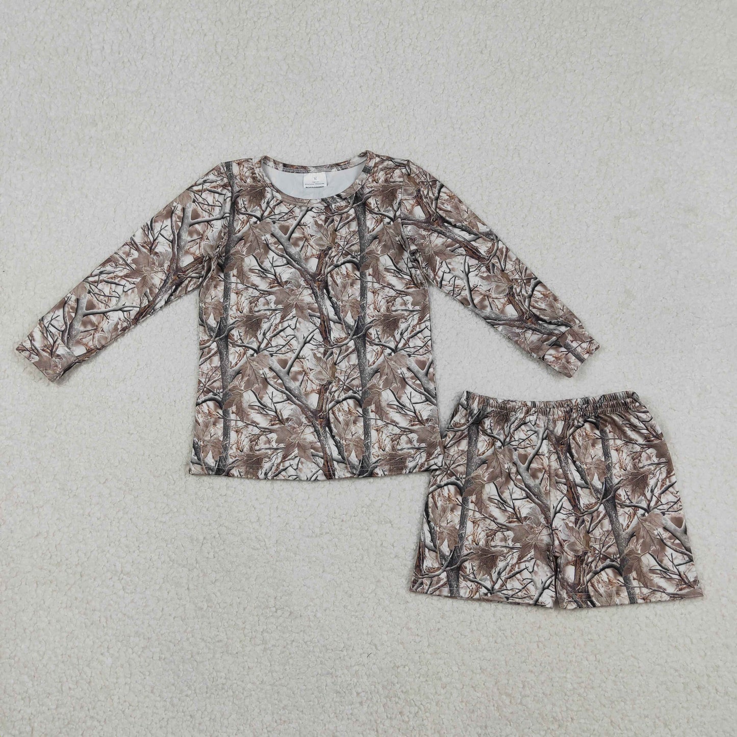 GLS0063 Camo western shorts girl summer outfit 202512 RTS
