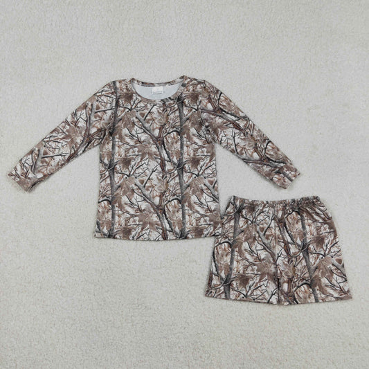 GLS0063 Camo western shorts girl summer outfit 202512 RTS