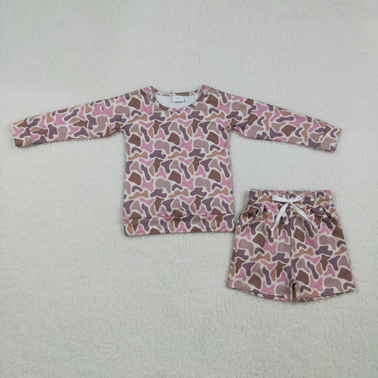 GSSO2850 camo colorful western  boy outfit 202603 RTS