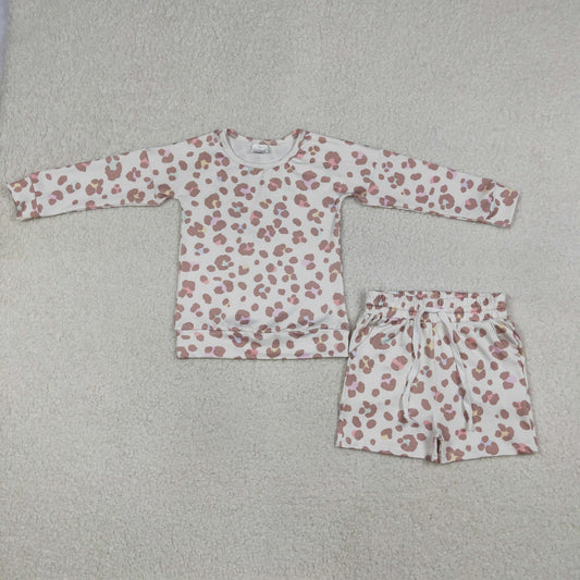 GLS0093  leopard colorful shorts boy outfit 202603 RTS