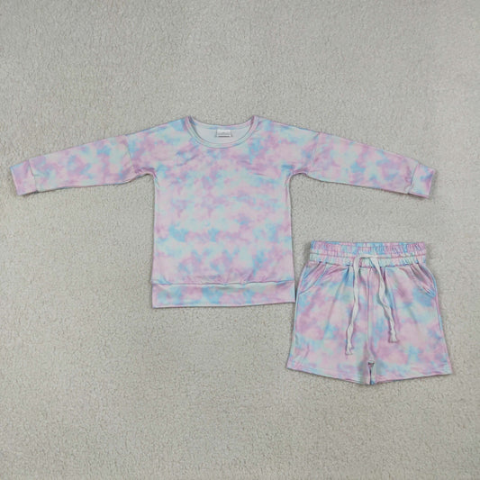 GLS0094 camo colorful shorts boy outfit 202603 RTS
