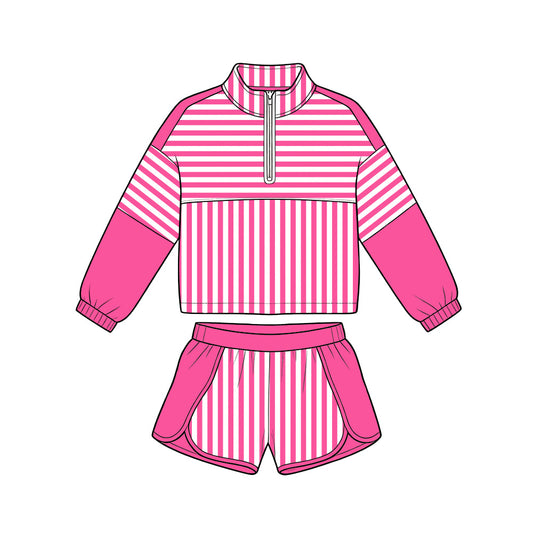 GLS0106组合 Yoga pink girl summer skirt outfit  20 2619 preorder