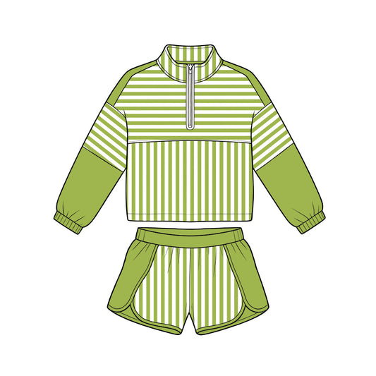 GLS0109 组合 green Yoga  girl summer skirt outfit  20 2619 preorder