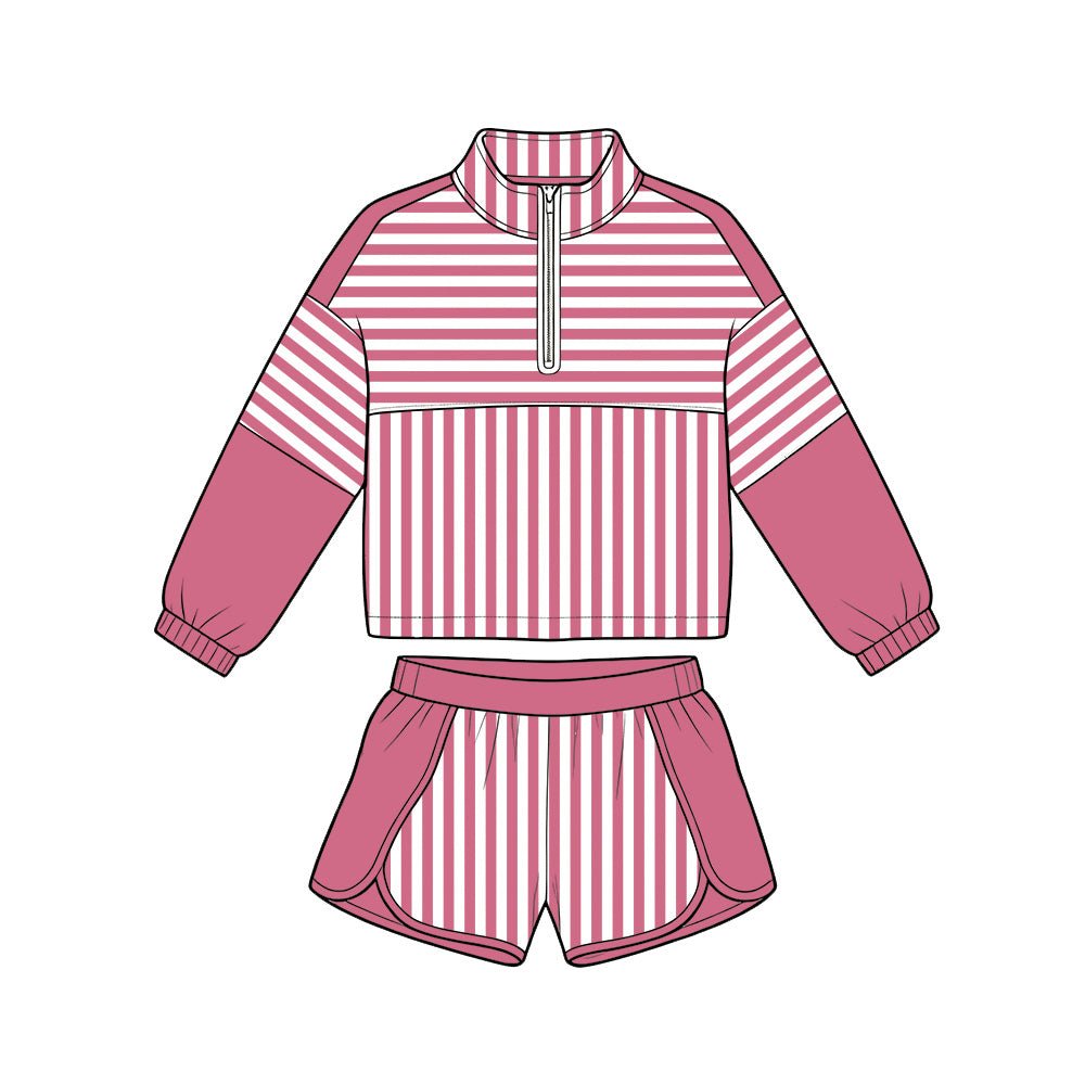 GLS0112  组合 red Yoga  girl summer skirt outfit  202619 preorder
