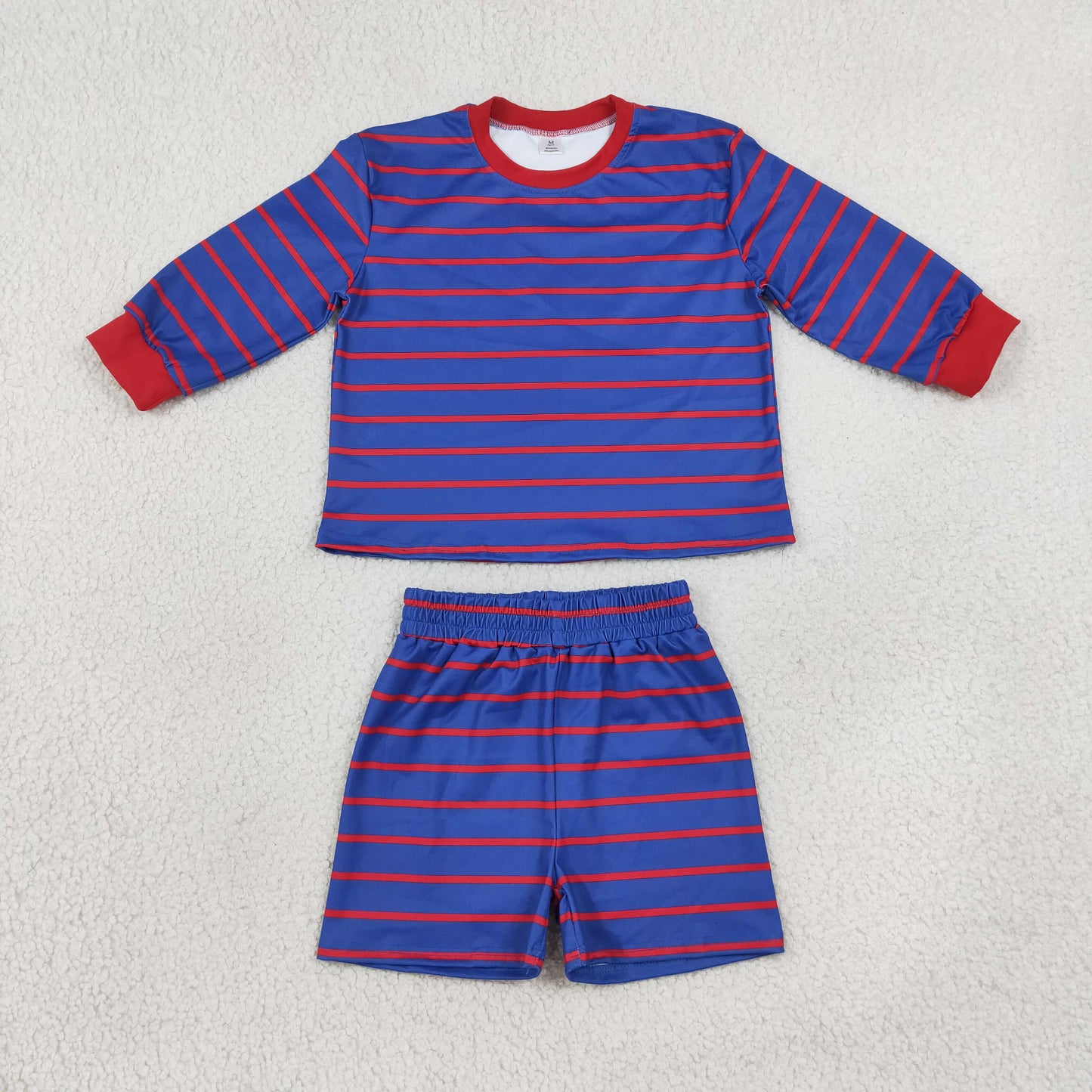 GLS0157 adult women Yoga Red and blue stripes 202608 RTS