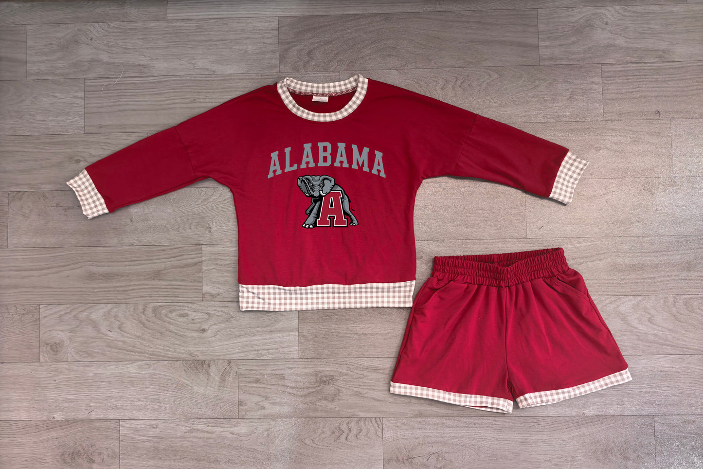GLS0165 ALABAMA vinyl TEAM girl summer skirt outfit  202619 preorder