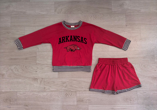 GLS0167 ARKANSAS vinyl TEAM girl summer skirt outfit  202619 preorder
