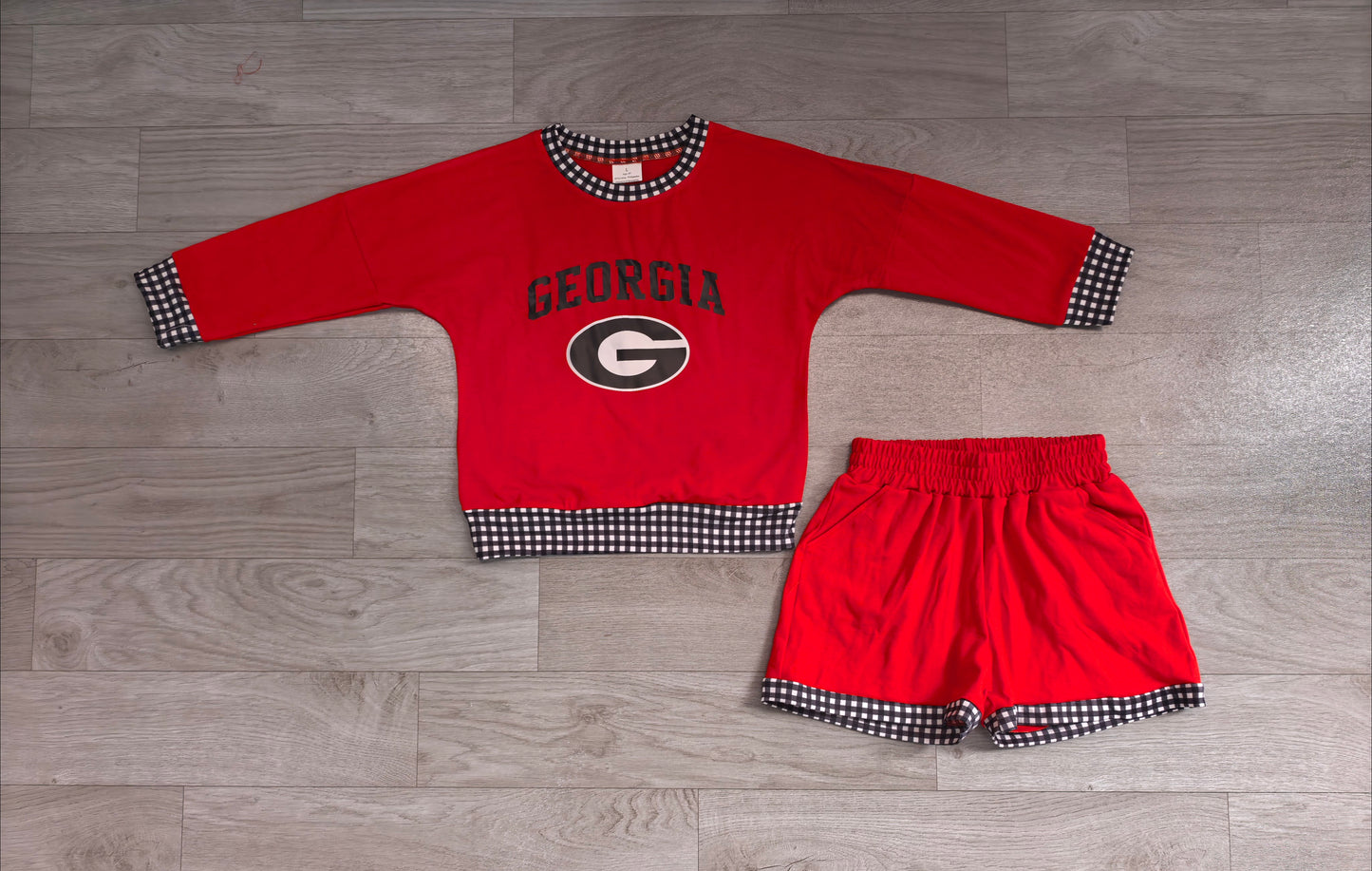 GLS0181 adult georgia Team women pajamas SET OUTFIT 202608 preorder