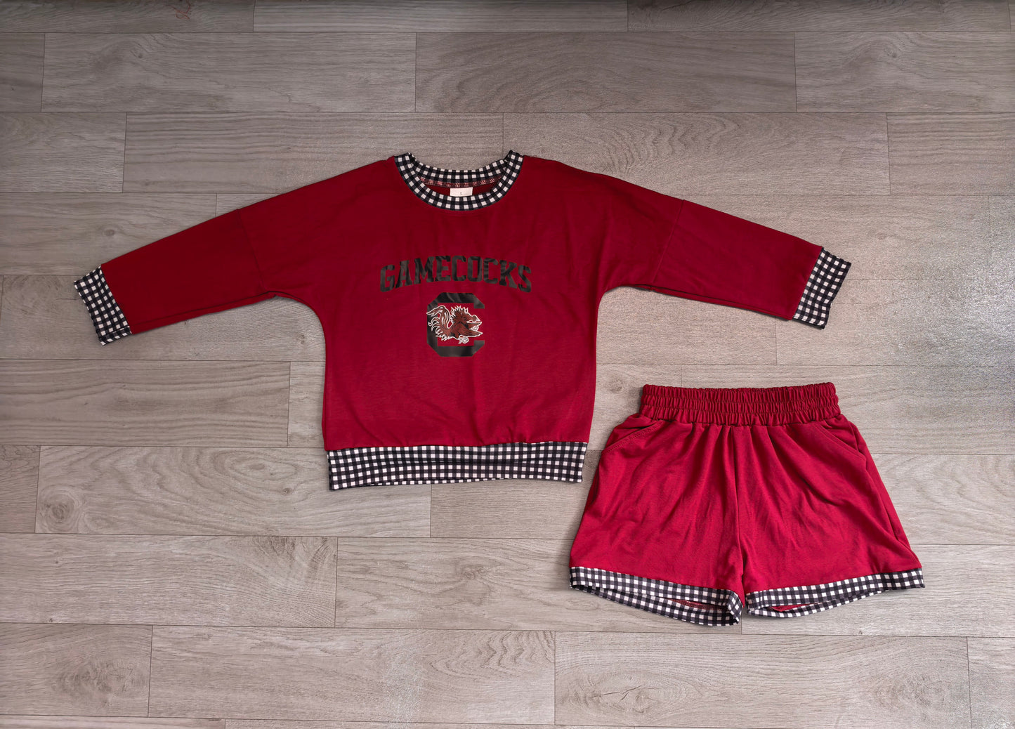 GLS0182 adult gamecocks Team women pajamas SET OUTFIT 202608 preorder