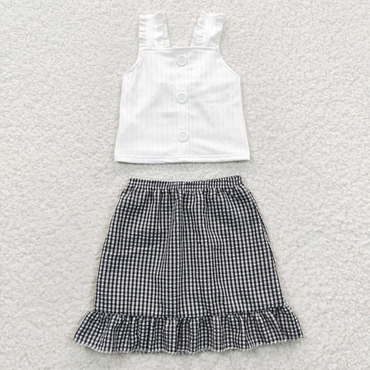 GSD0262 girl short sleeve skirt dress girl outfit 20230425 RTS