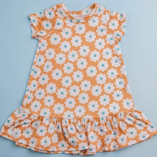 GSD0401 plaid short sleeve summer girl dress 20230627 RTS