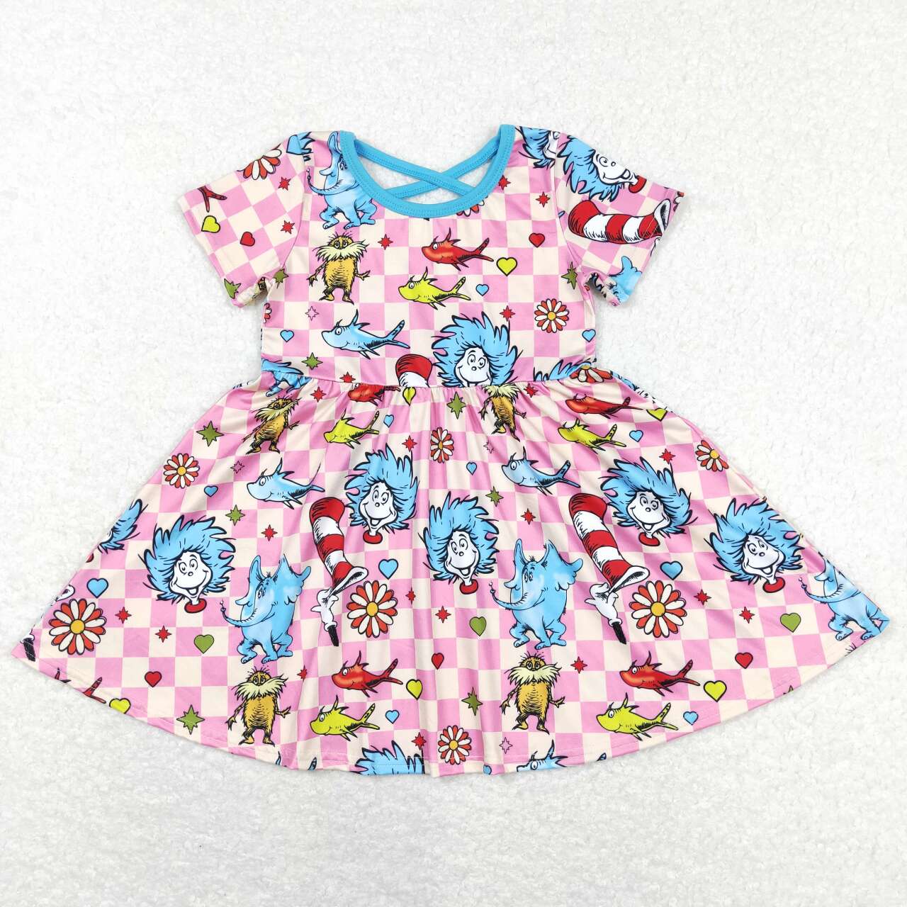 GSD0503 Hat reading girl dress 202312 RTS