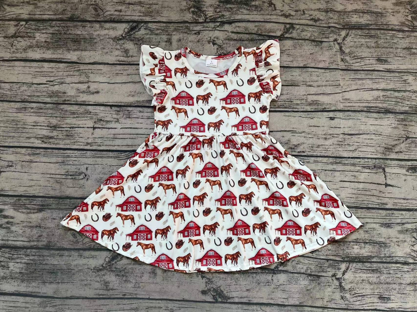 GSD0518 farm long sleeve girl dress 202311204 RTS