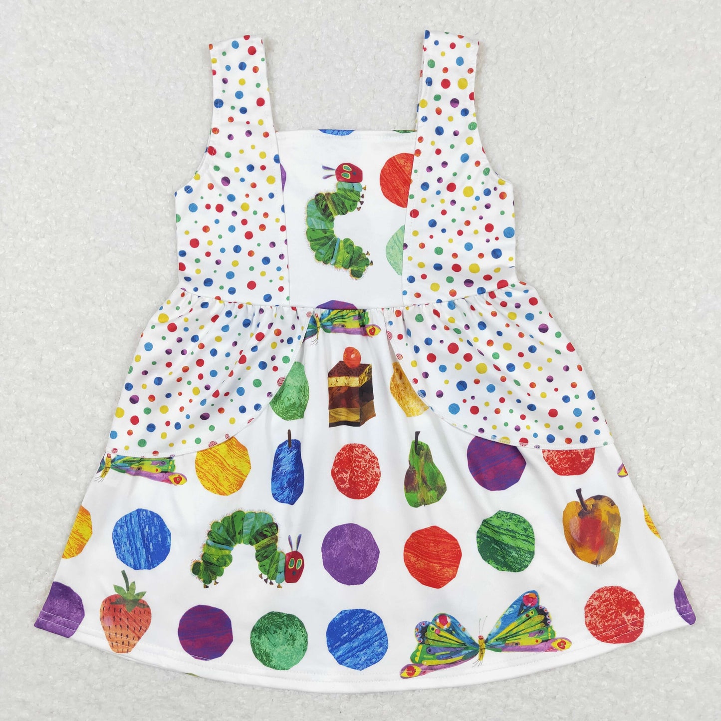 GSD0545 butterfly caterpillar girl dress 20231222 RTS