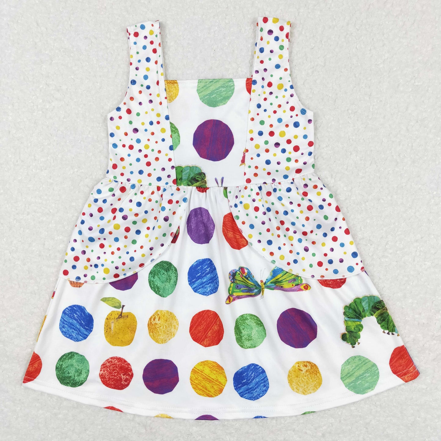 GSD0545 butterfly caterpillar girl dress 20231222 RTS