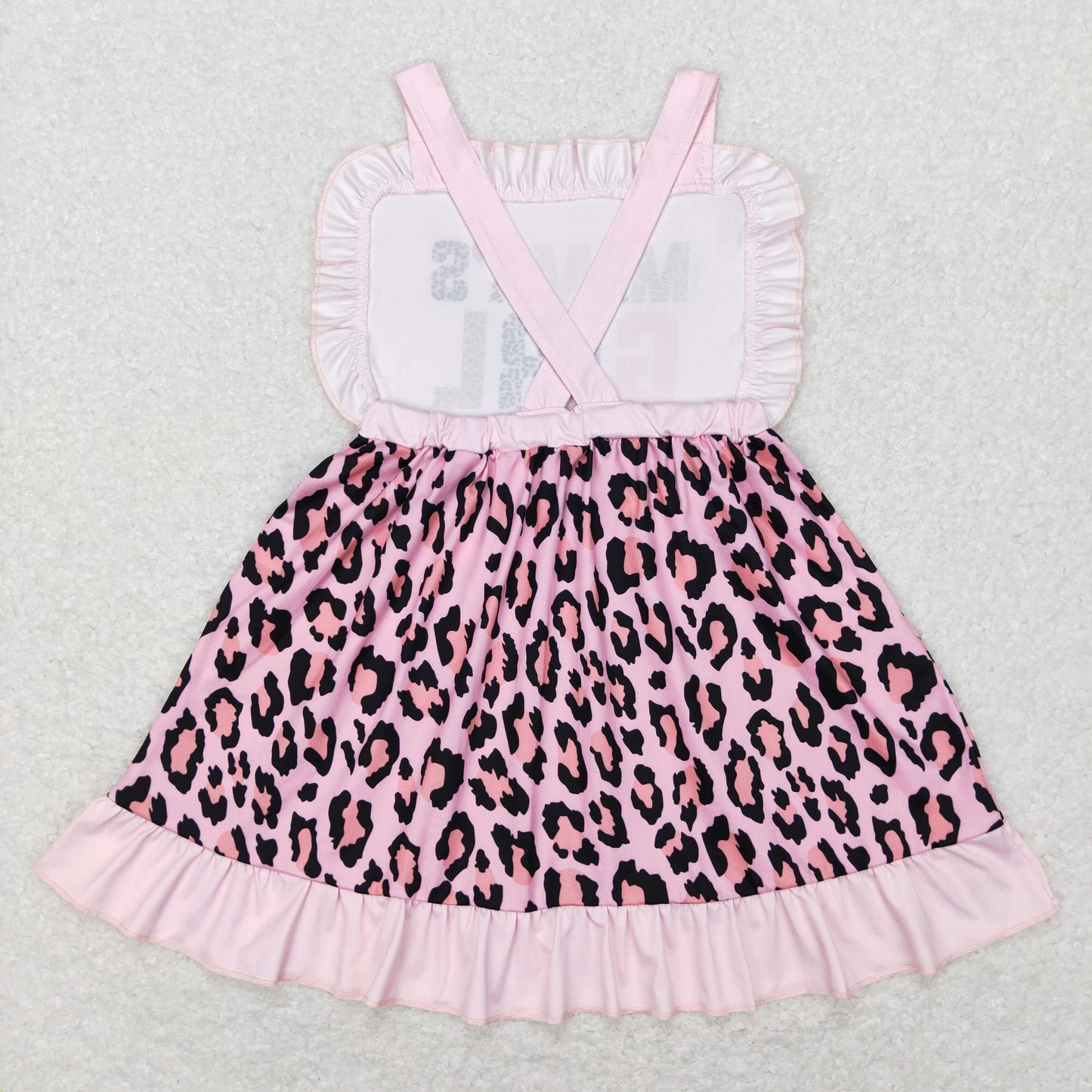 GSD0555 western mamas girl dress short sleeve pink girl dress 202312 RTS