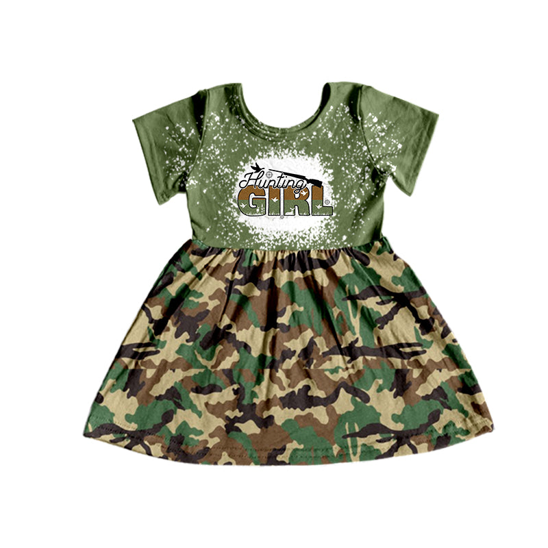 GSD0558 western camo short sleeve girl dress 20231109 preorder