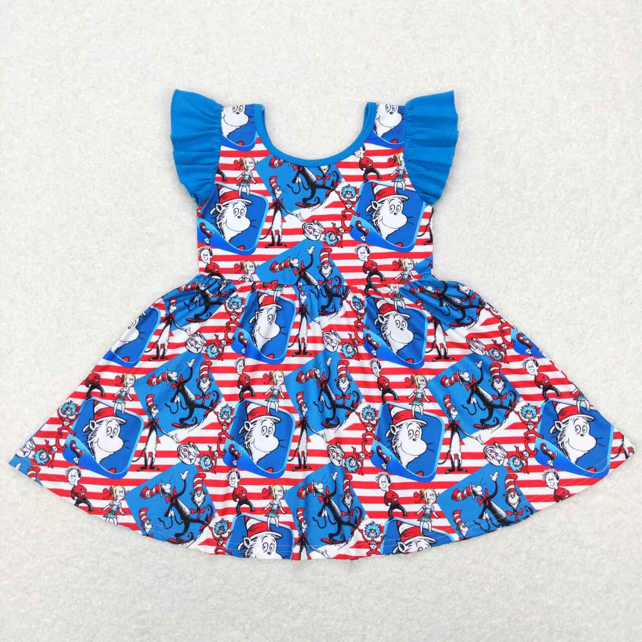 GSD0567 hat reading girl dress RTS 20212