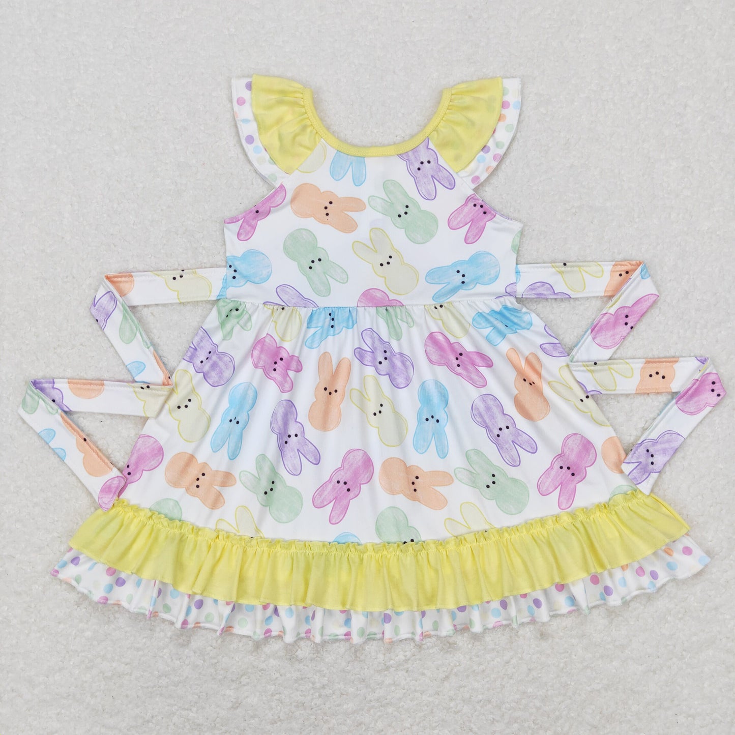 GSD0610 Easter bunny Rabbit girl Dress 202312 RTS