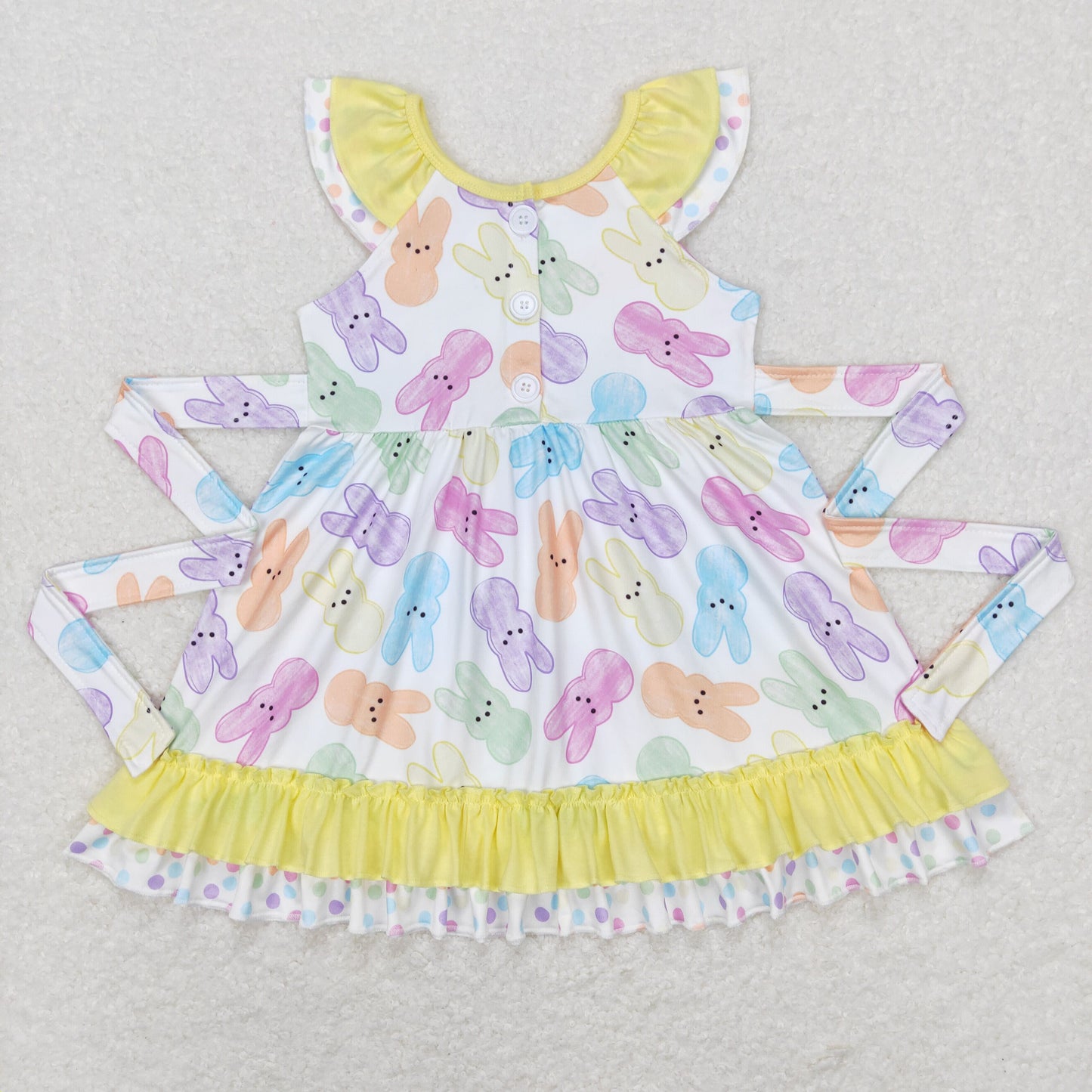 GSD0610 Easter bunny Rabbit girl Dress 202312 RTS