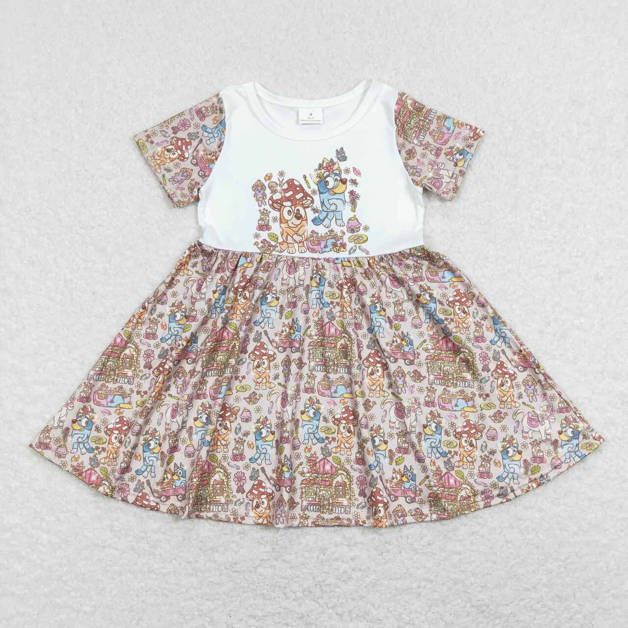 GSD0623 bluey dog girl dress RTS 202401