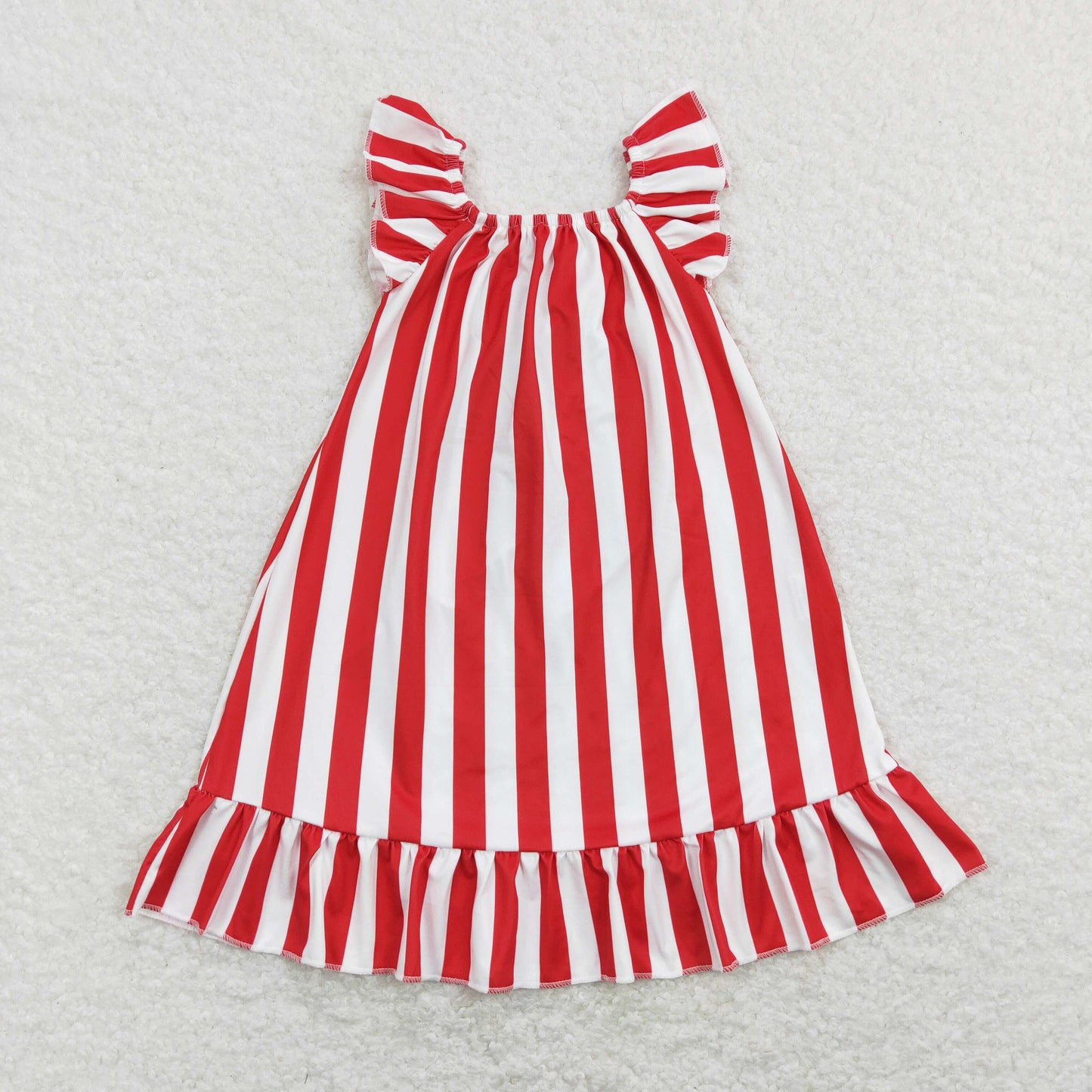 GSD0675 western July 4th stripe girl dress 202401