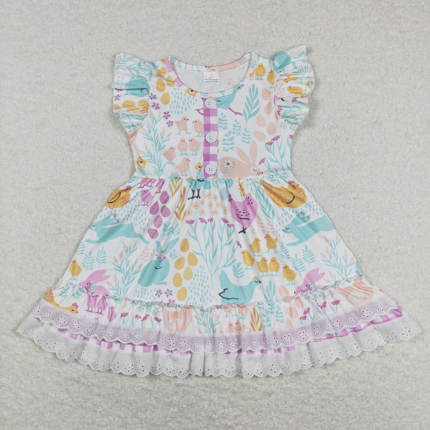 GSD0701 girl dress Easter RTS 202401