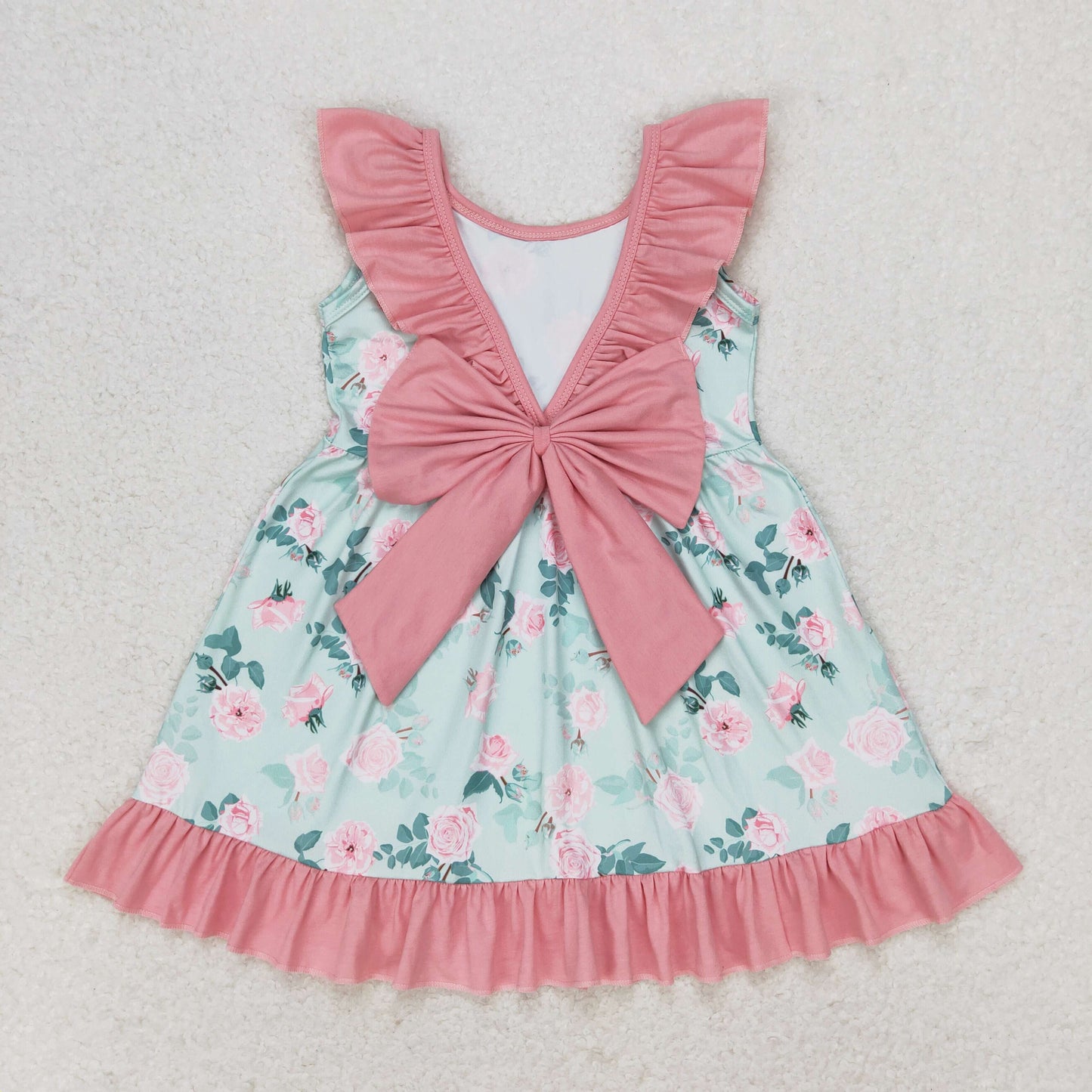 GSD0722   flowers girl dress 202405 RTS