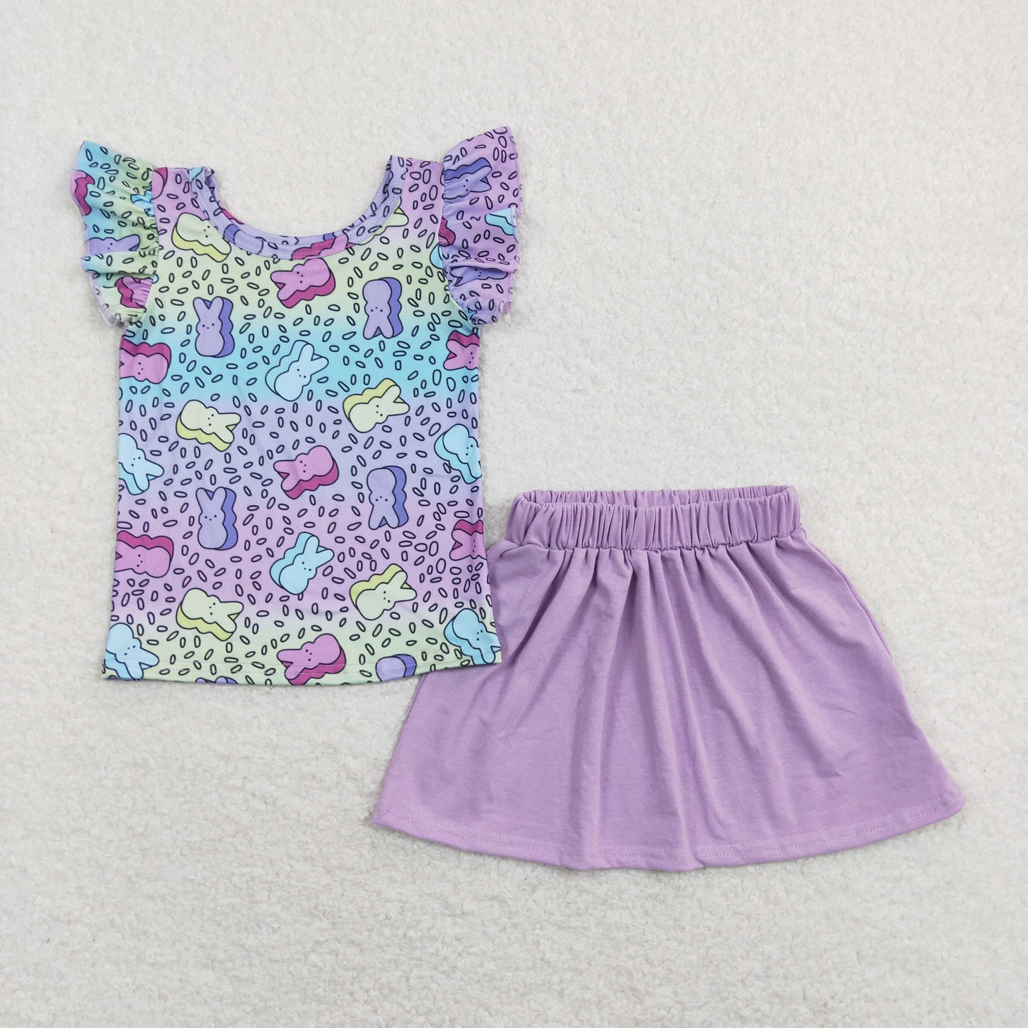 GSD0768 Easter girl shorts skirt outfit RTS 202401