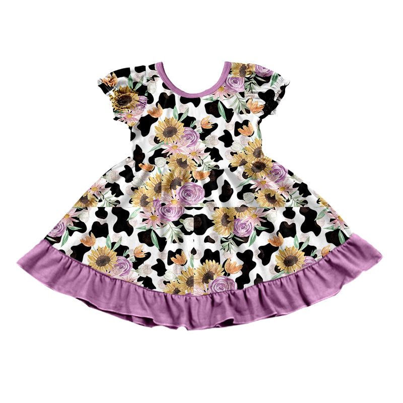 GSD0784 preorder cow flower girl dress 202312