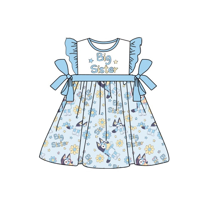 GSD0793 preorder bluey cartoon girl dress 202312