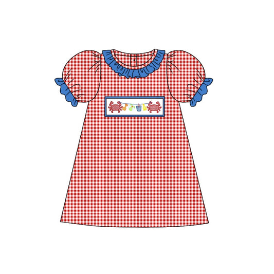 preorder GSD0820 crab July 4th purple girl dress 202401