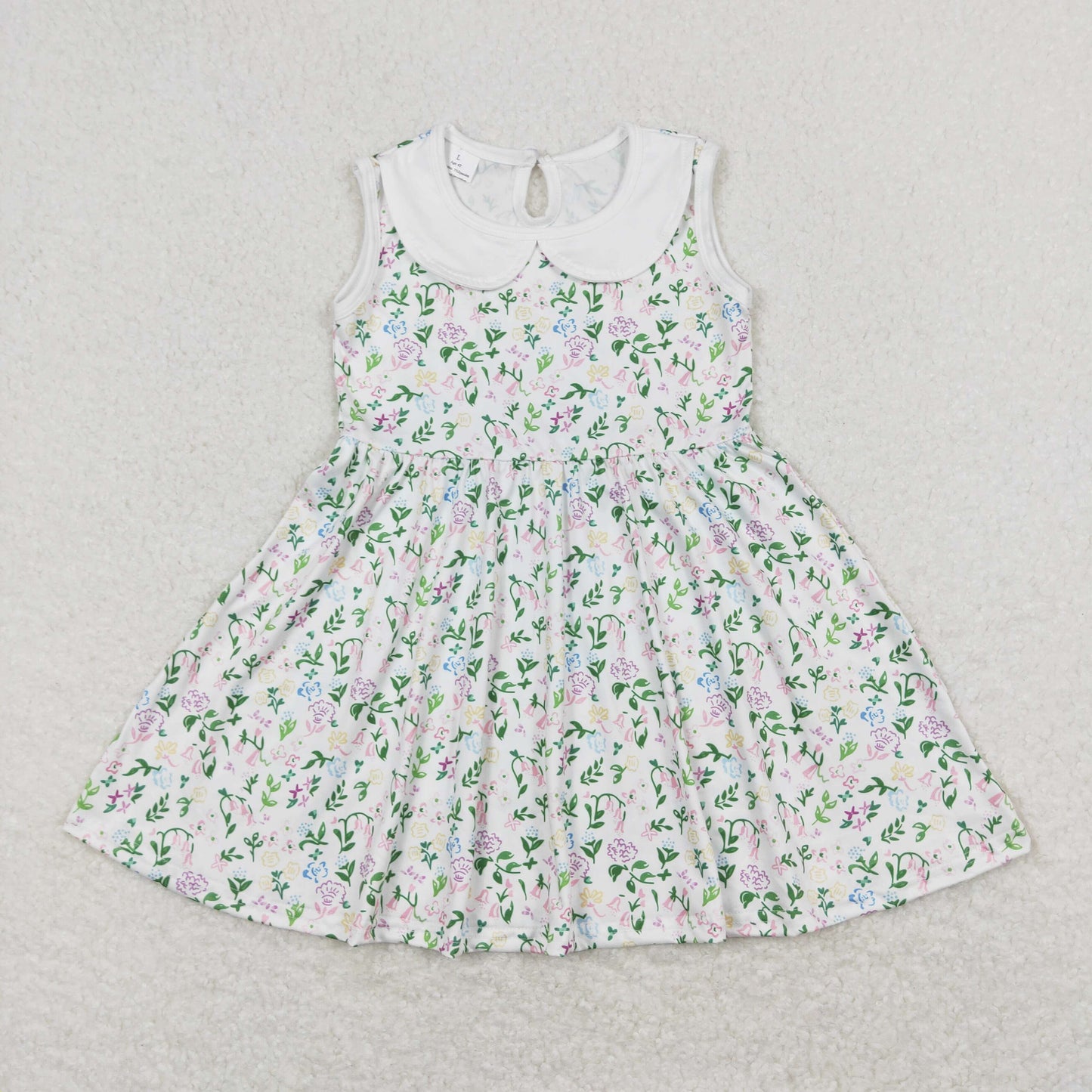 GSD0885 flowers girl dress 202403 RTS