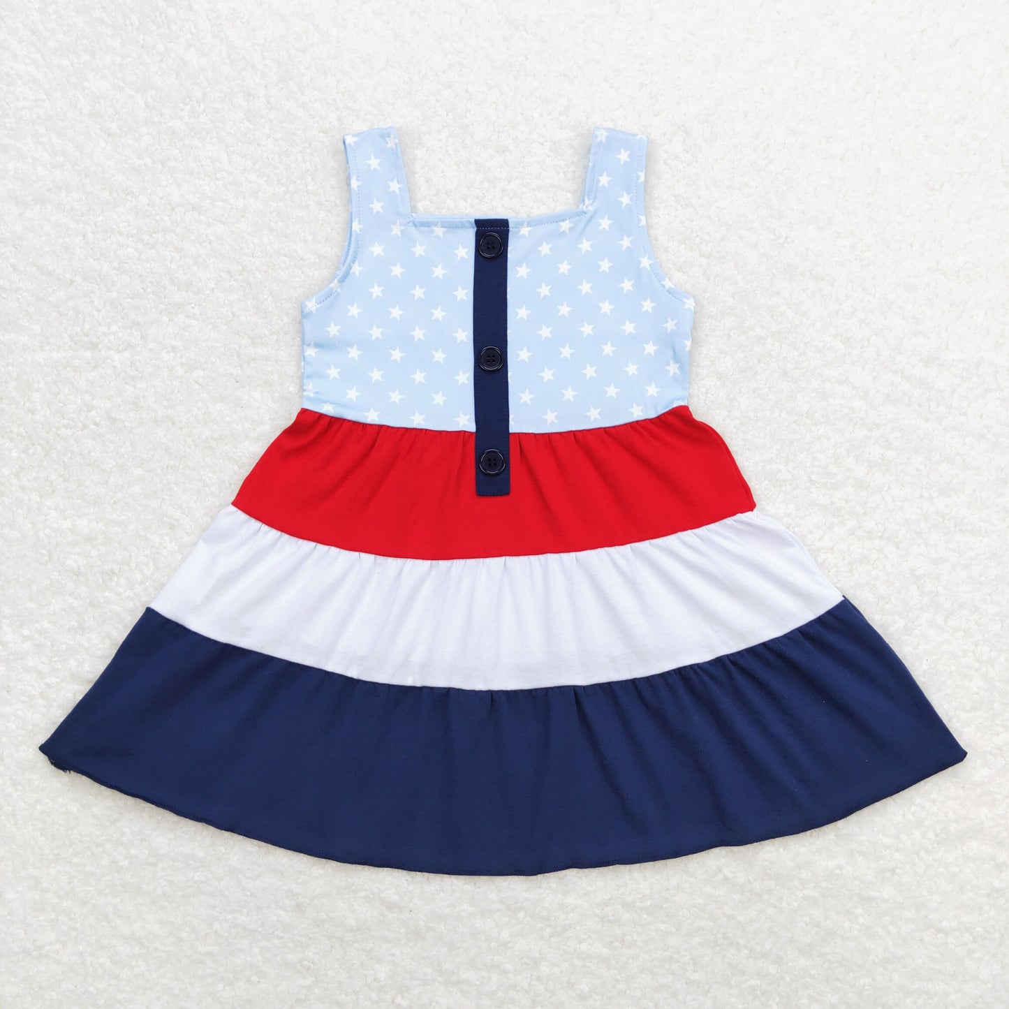 GSD0900 4th July girl dress 202404 RTS