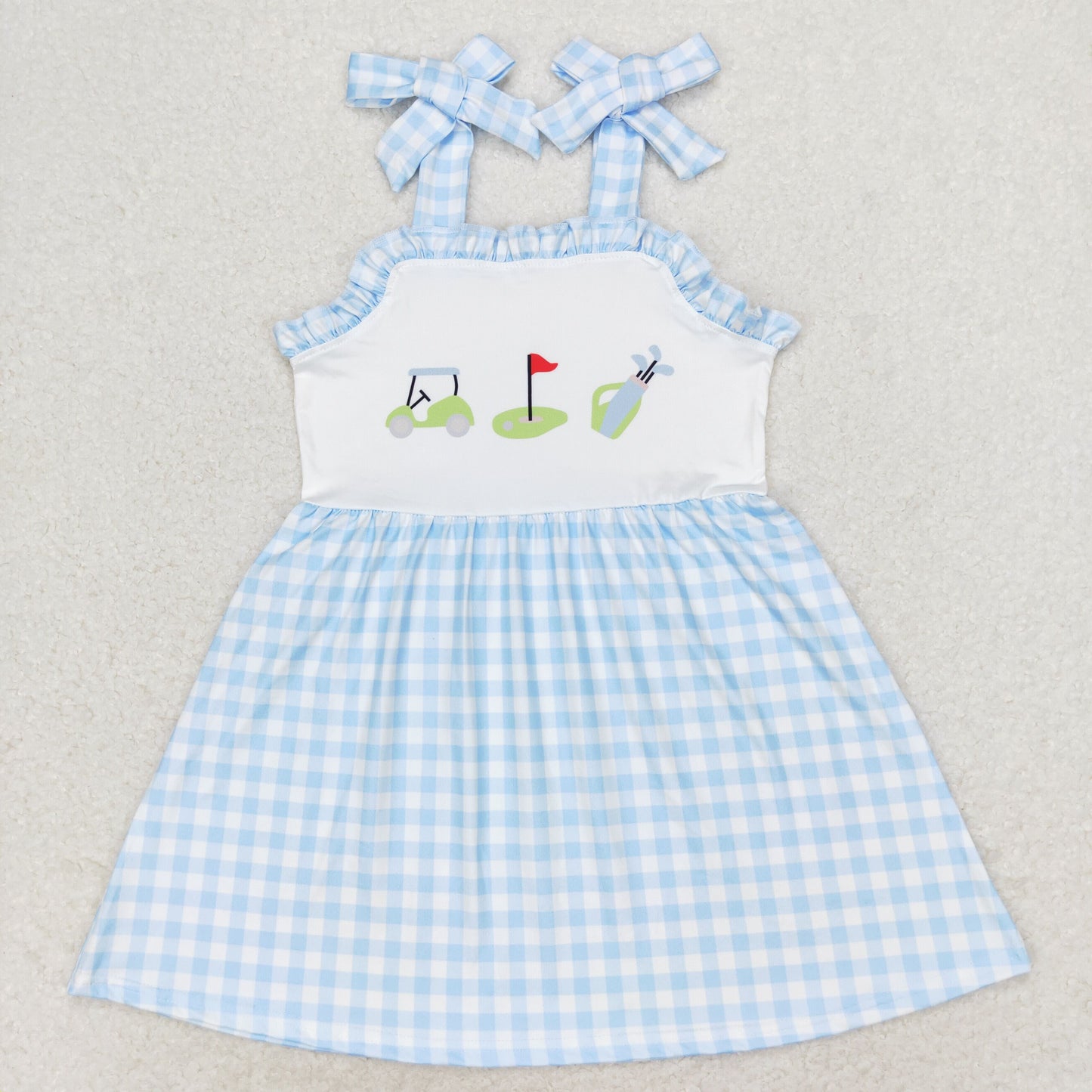 GSD0907 RTS golf girl dress 202406  sibling