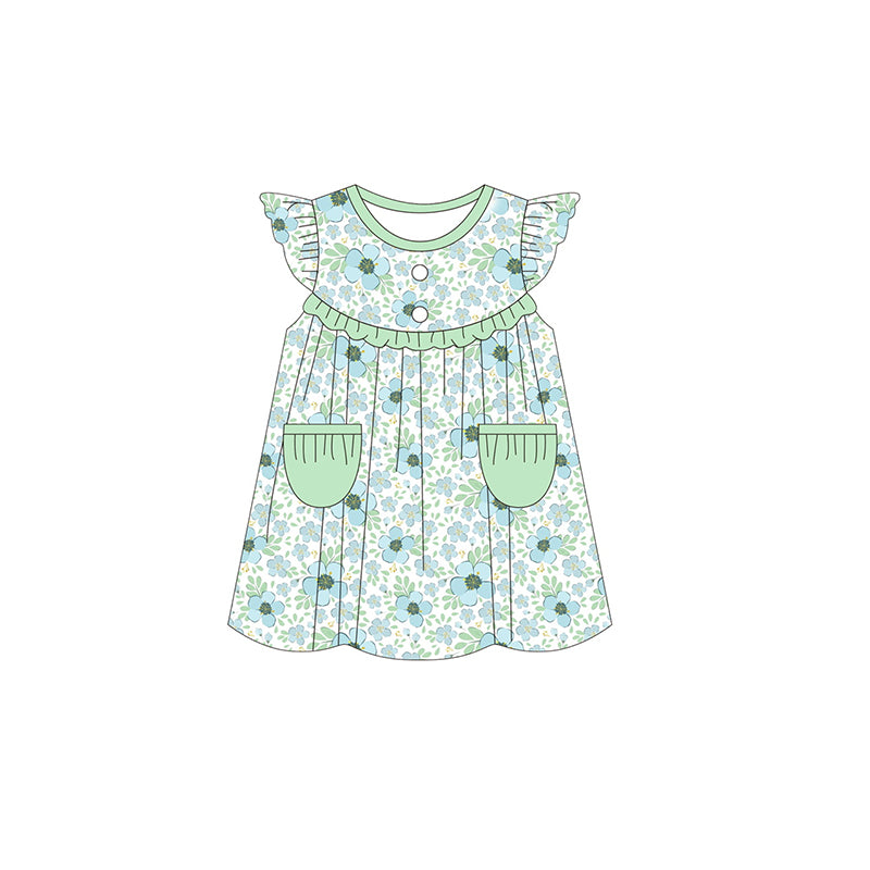 GSD0908 preorder flowers girl dress 202402